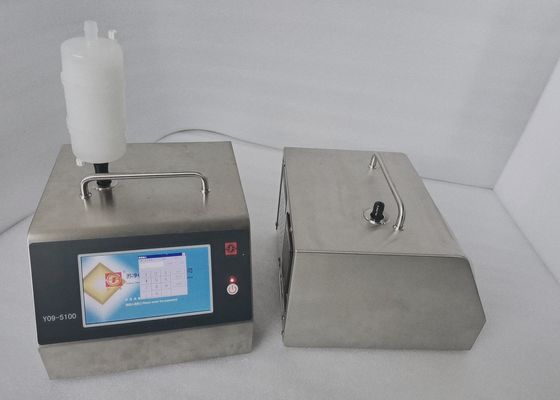 Kualitas Cleanroom Touch Color Screen Penghitung Partikel Debu Udara Y09-5100 pabrik