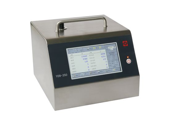 Beli Y09-350 Penghitung Partikel Debu Laser Aliran 50LPM Dengan Layar Warna 7 inci online manufacture