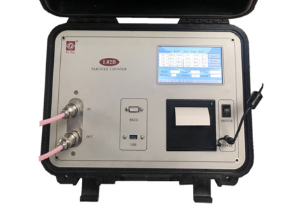 Harga yang bagus L02B Penghitung Partikel Minyak Cair Portable Untuk Analisis Laboratorium on line