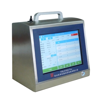 Harga yang bagus Y09-5100X Pro Laser Air Particle Counter Untuk Cleanroom 100 L/min on line