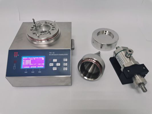 Harga yang bagus Sampler Udara Mikroba Elektronik Stainless Steel Untuk Cleanroom on line