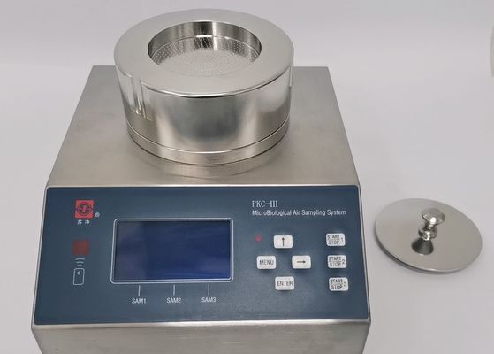 Harga yang bagus Sampler Udara Portabel Volume Tinggi Mikroba Biologis 0,38 m / S on line