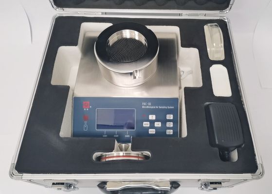 Harga yang bagus Instrumen Laboratorium Mikroba Biological Air Sampler FKC-III on line