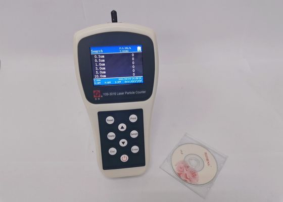 Harga yang bagus Pengukuran Lingkungan Penghitung Partikel Debu 2.83L/Min DC8.4V on line