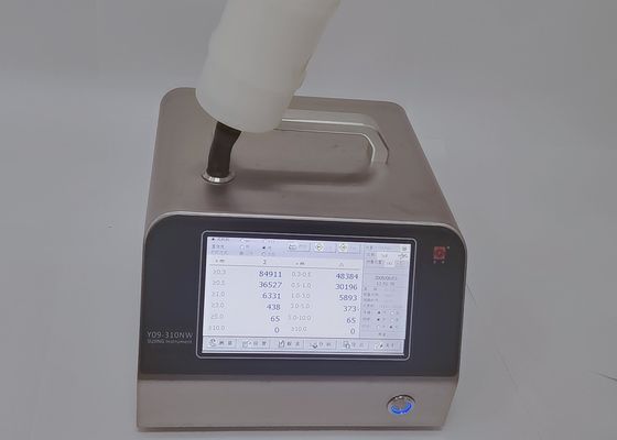 Y09-310NW Penghitung Partikel Laser Portabel 80W Dengan Layar Sentuh
