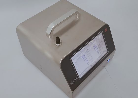 Harga yang bagus Penghitung Partikel Udara Layar Sentuh 7 Inci Untuk Kamar Bersih DC16.8V on line