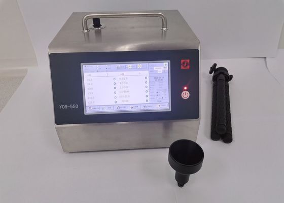 Harga yang bagus Sensitivitas Tinggi 0,5um Cleanroom Penghitung Partikel Elektronik 50LPM on line