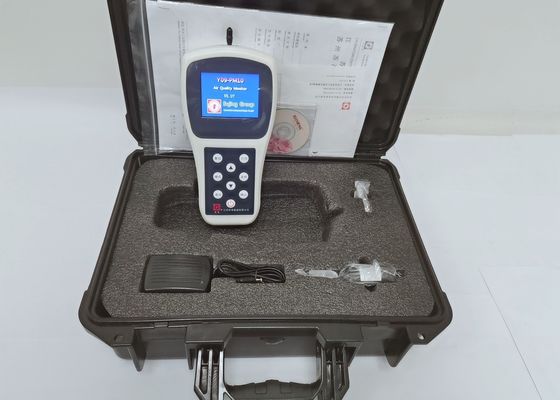 Harga yang bagus Monitor Kualitas Polusi Udara PM2.5 Monitor Detektor Gas DC8.4V on line