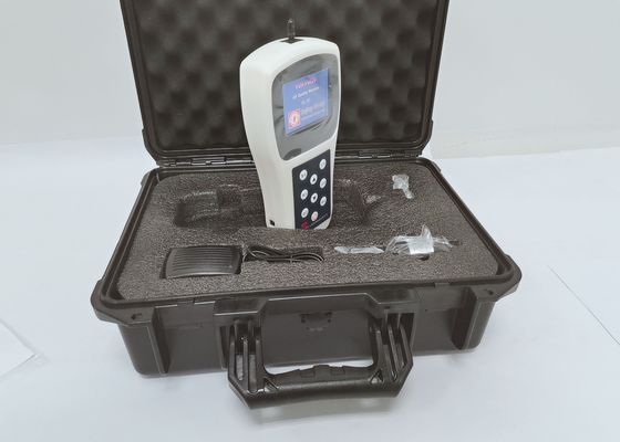 Harga yang bagus 2.83L/Min Layar LCD Pengukur Kualitas Udara Genggam 10W PM2.5 on line